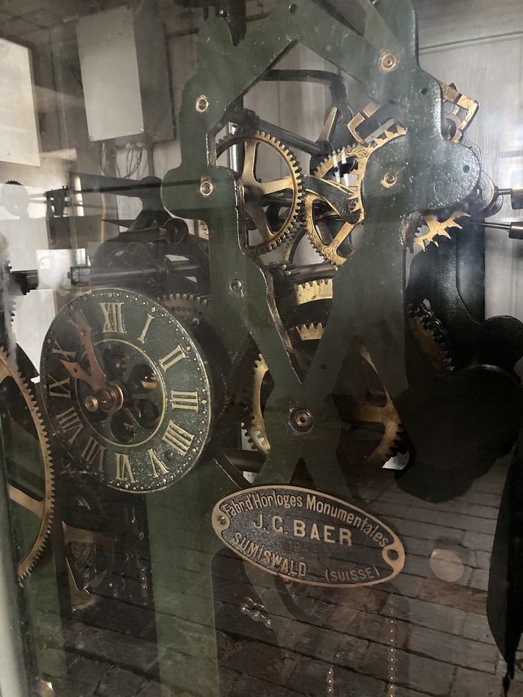 Mécanisme principal de l'horloge